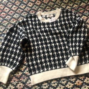 NWT Loft Houndstooth Sweater Sz XL